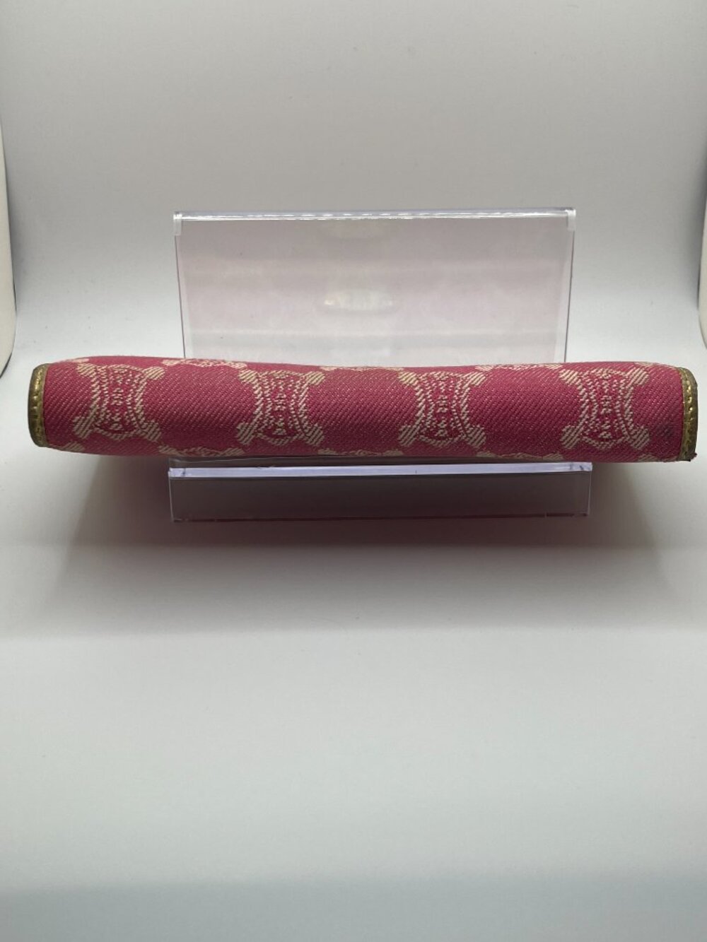 Vintage Celine Pink Denim Long Wallet - Picture 3 of 13